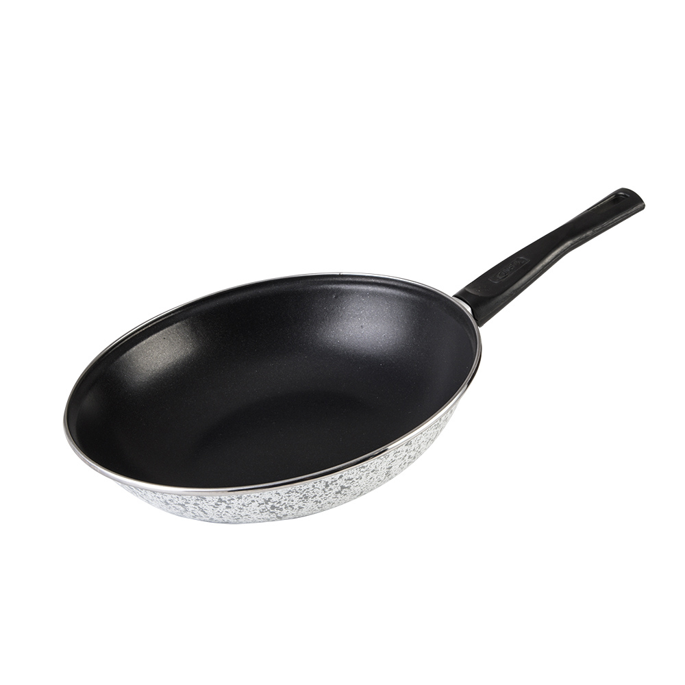 Sartén Wok 28 Cinsa Monet Silver con Antiadherente (319232) - CINSA