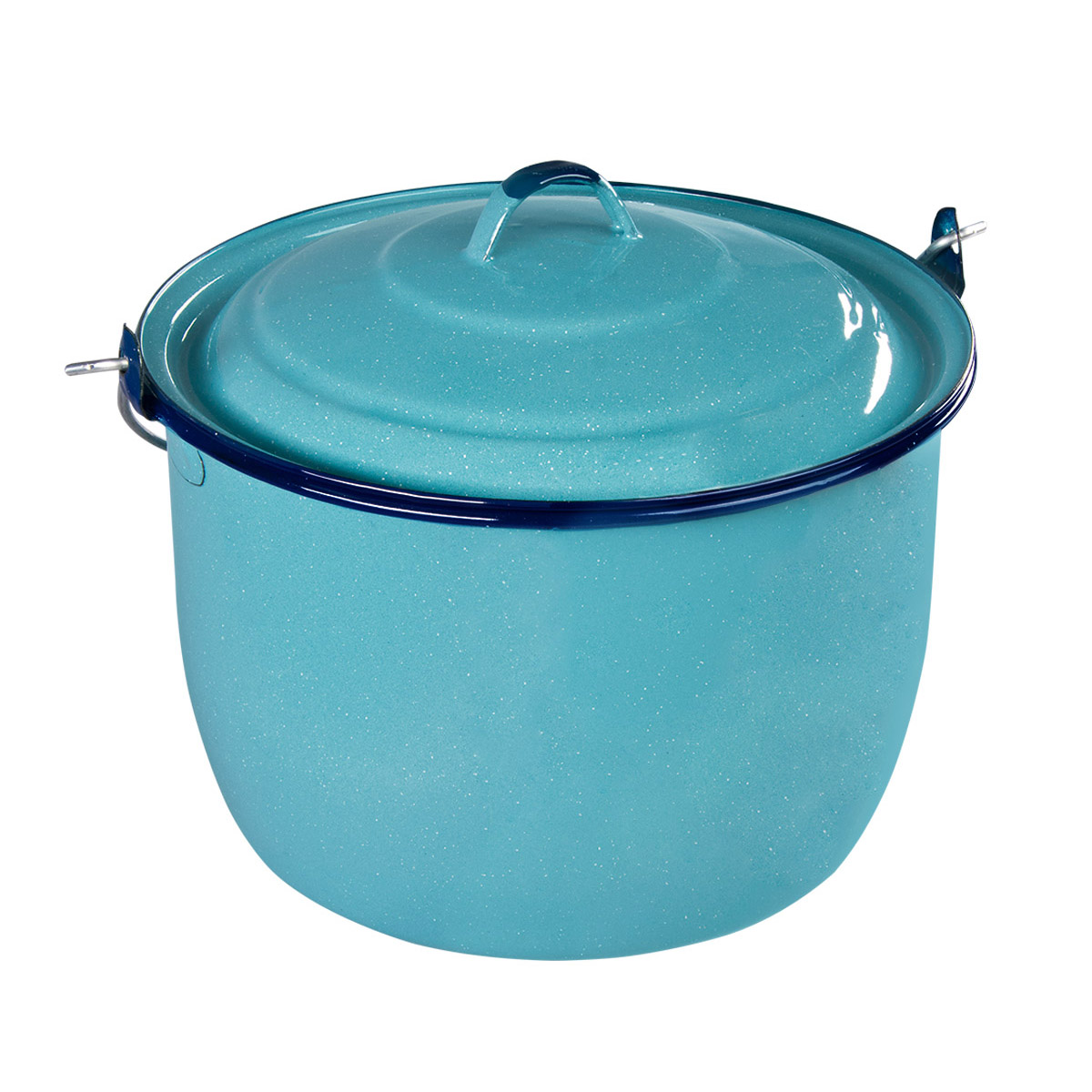 Olla para Caldos Convexa con Asa 30 cm. Cinsa con Tapa Cap. 13.1 Litros