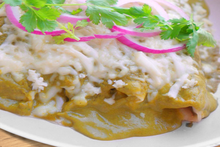 Enchiladas poblanas saludables CINSA