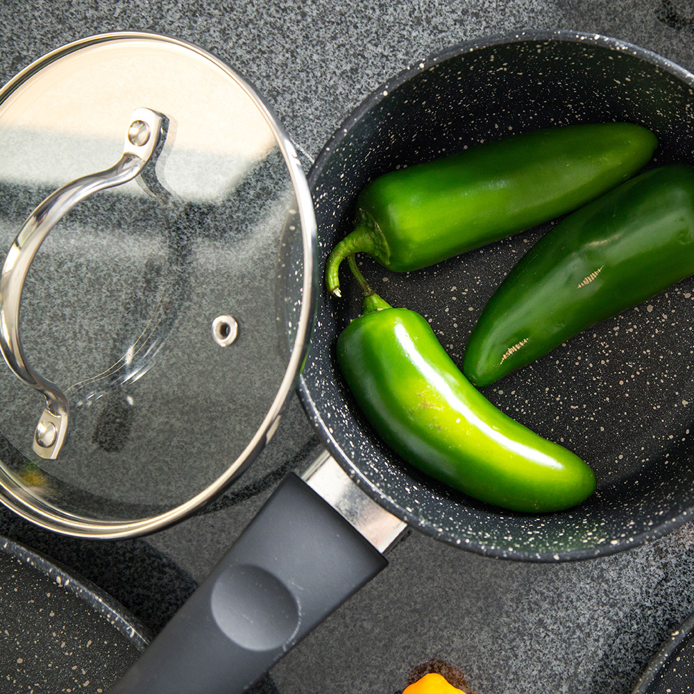 Cacerola de acero al carbono con dos manijas de inducción profunda de 14 cm  50 cm, Wok, Karahi, Paella profunda, Sarten Honda -  México